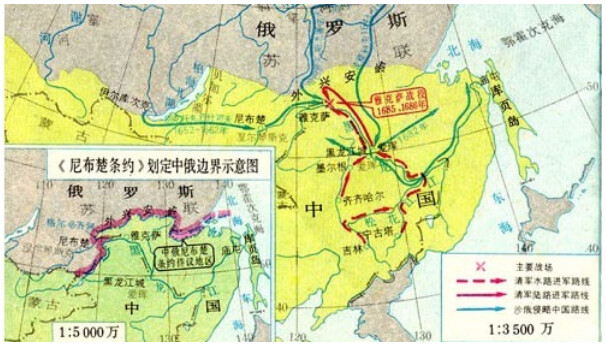 江泽民拱手奉送100多万平方公里领土给俄国