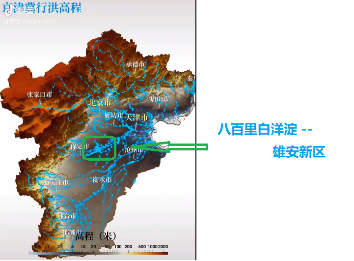 洪水白洋淀雄安新区